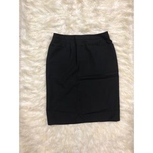 Black work skirt